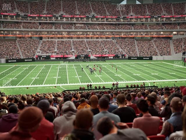 Mercedes-Benz Stadium - Section Club 129 Seat View