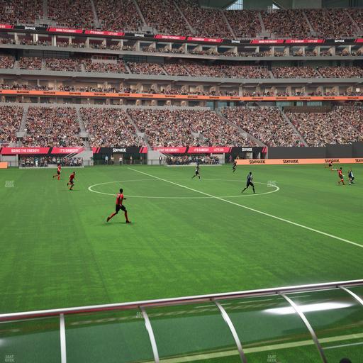 Mercedes-Benz Stadium - Section Club 129 Seat View