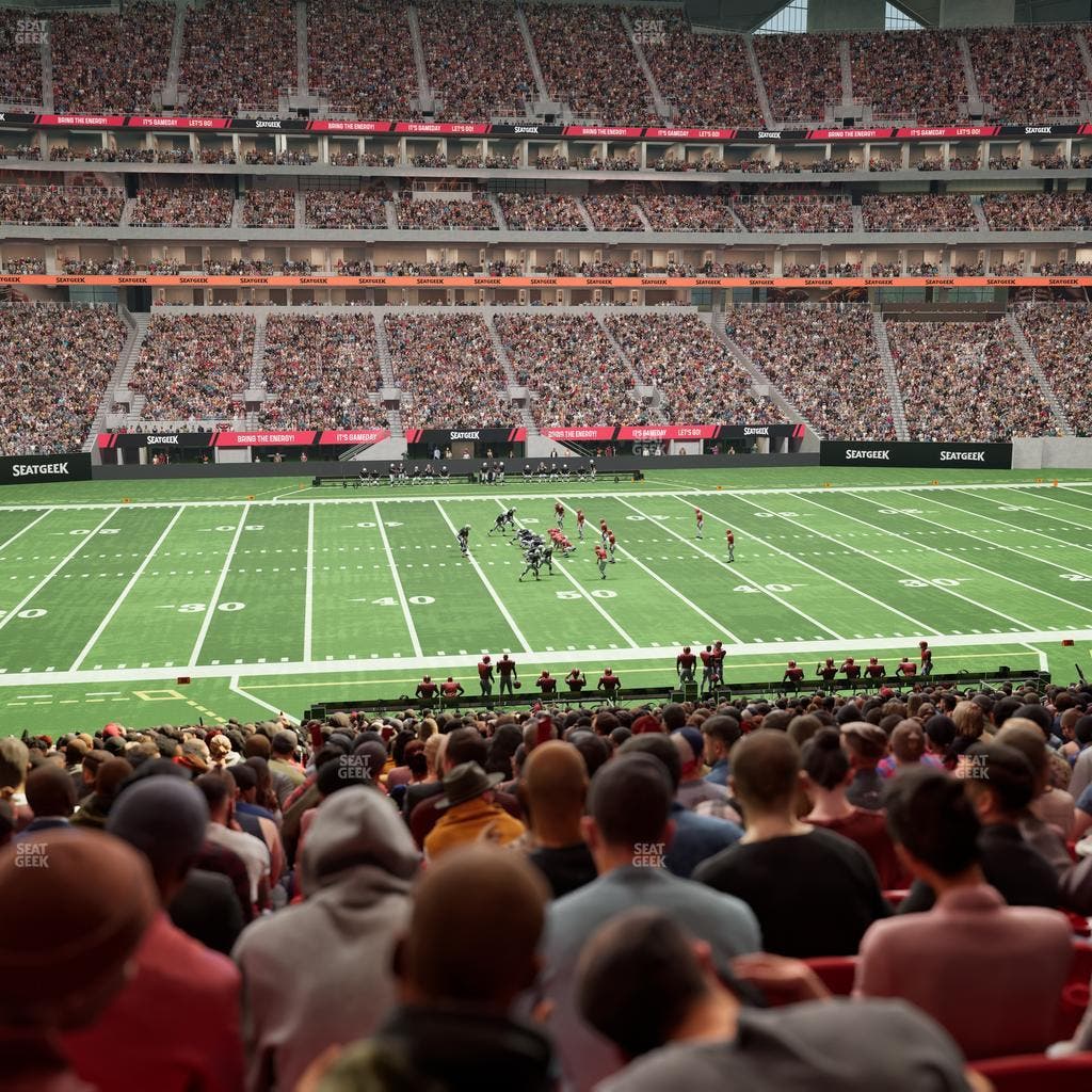 Mercedes-Benz Stadium - Section Club 129 Seat View