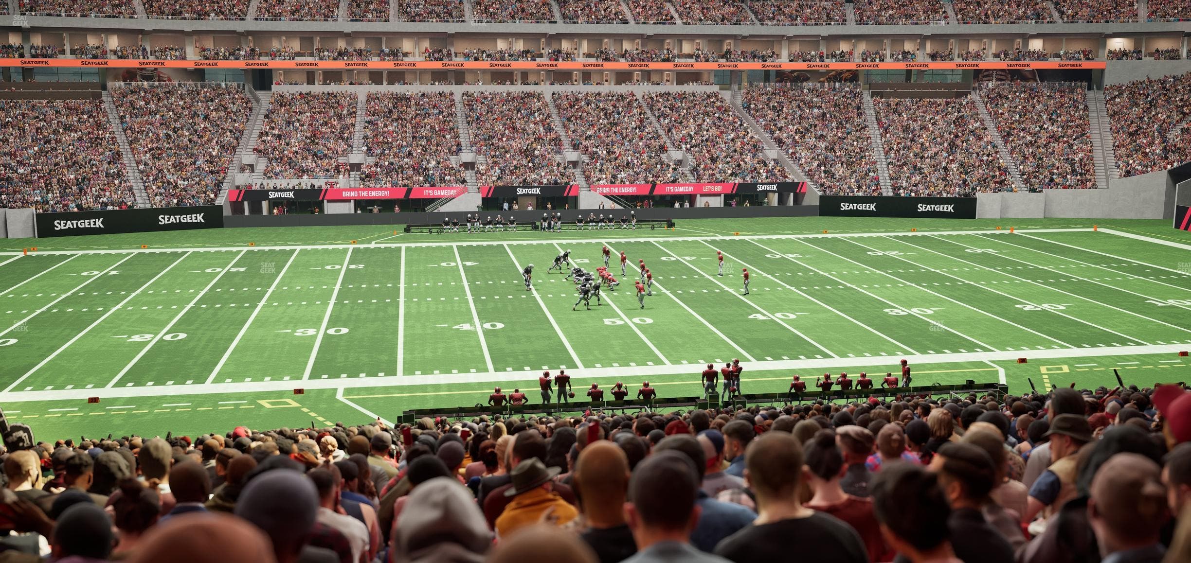 Mercedes-Benz Stadium - Section Club 129 Seat View