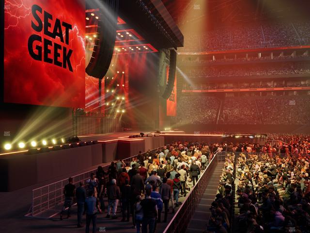 Mercedes-Benz Stadium - Section Club 130 Seat View