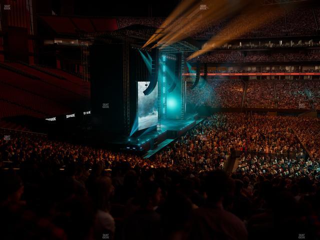 Mercedes-Benz Stadium - Section Club 130 Seat View