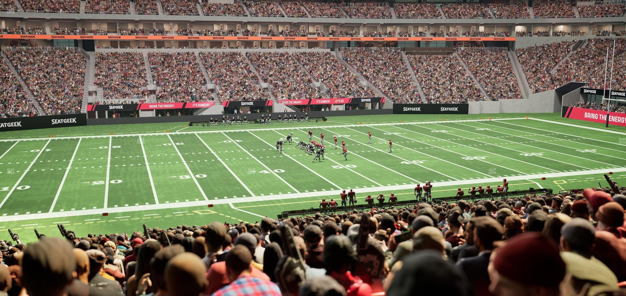 Mercedes-Benz Stadium - Section Club 130 Seat View