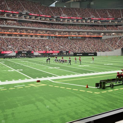 Mercedes-Benz Stadium - Section Club 130 Seat View