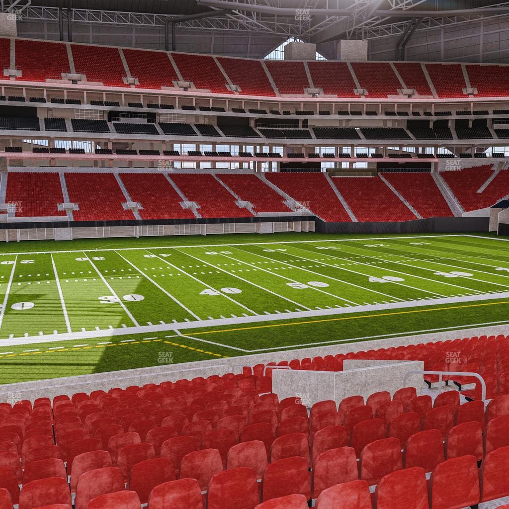 Mercedes-Benz Stadium - Section Club 130 Seat View