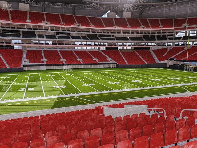 Mercedes-Benz Stadium - Section Club 130 Seat View