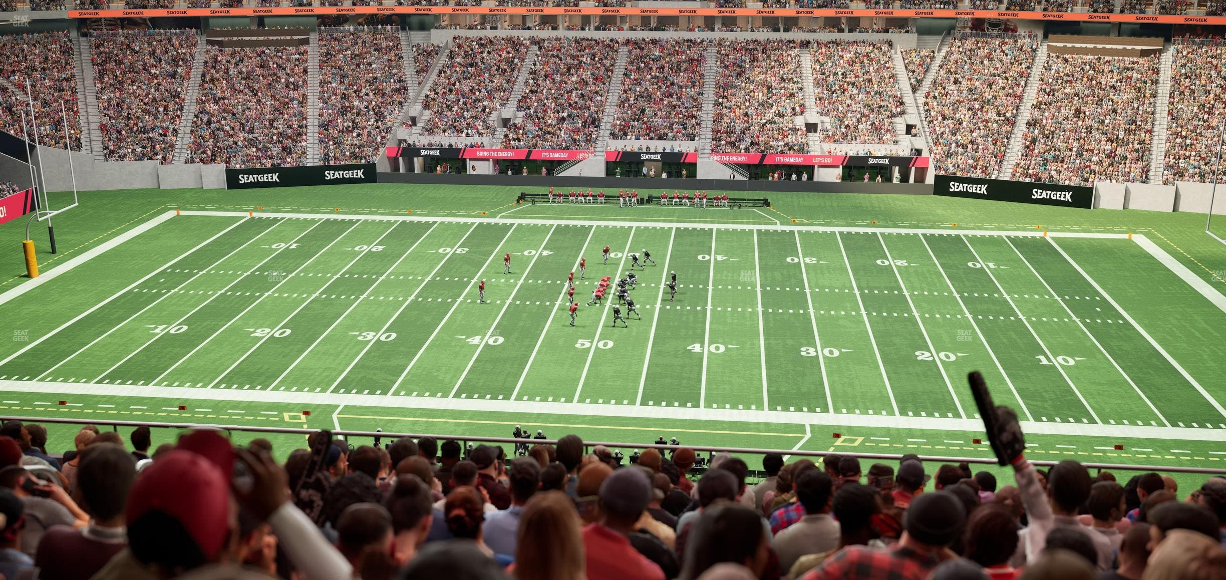Mercedes-Benz Stadium - Section Club 210 Seat View