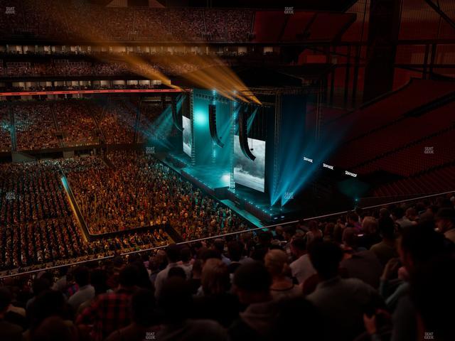 Mercedes-Benz Stadium - Section Club 210 Seat View