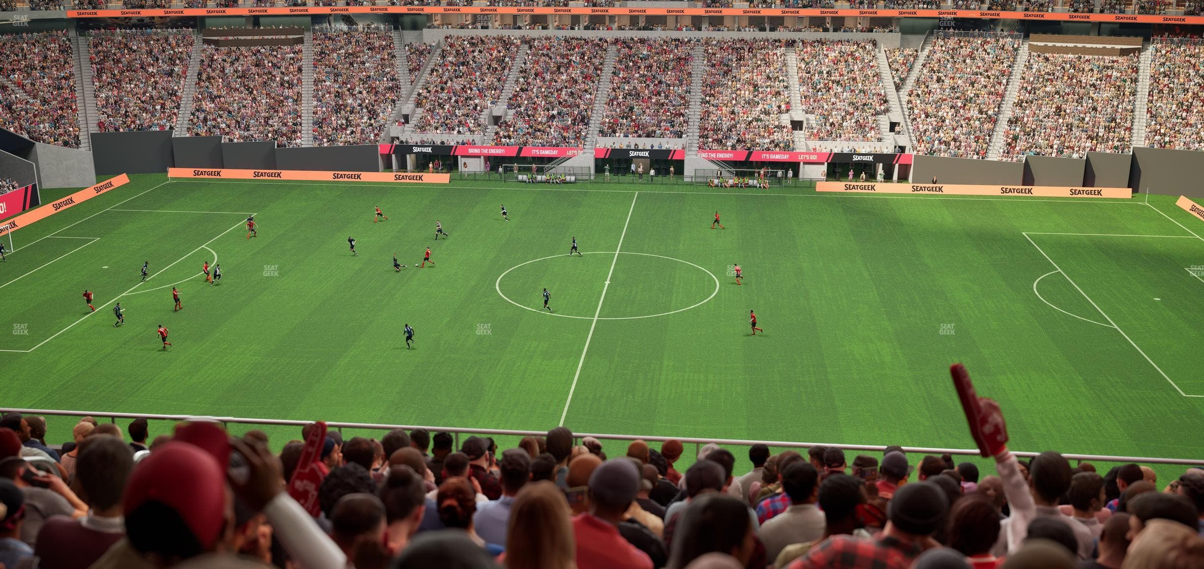 Mercedes-Benz Stadium - Section Club 210 Seat View