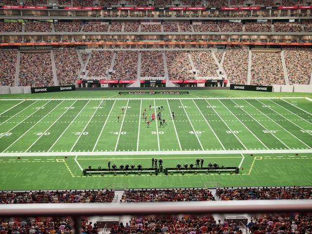 Mercedes-Benz Stadium - Section Club 211 Seat View