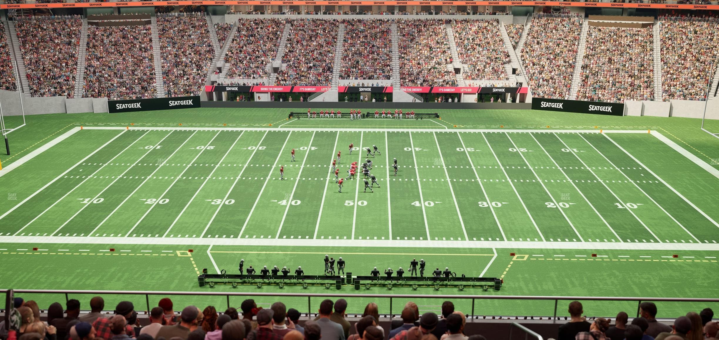 Mercedes-Benz Stadium - Section Club 211 Seat View