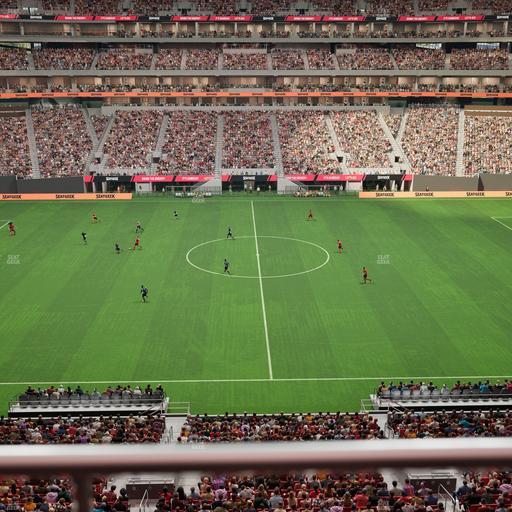Mercedes-Benz Stadium - Section Club 211 Seat View