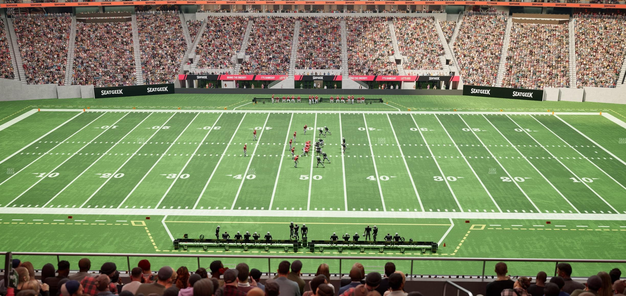 Mercedes-Benz Stadium - Section Club 211 Seat View