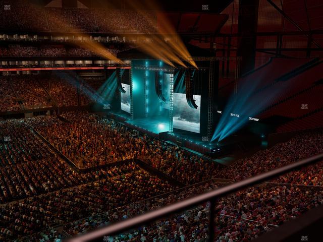 Mercedes-Benz Stadium - Section Club 211 Seat View