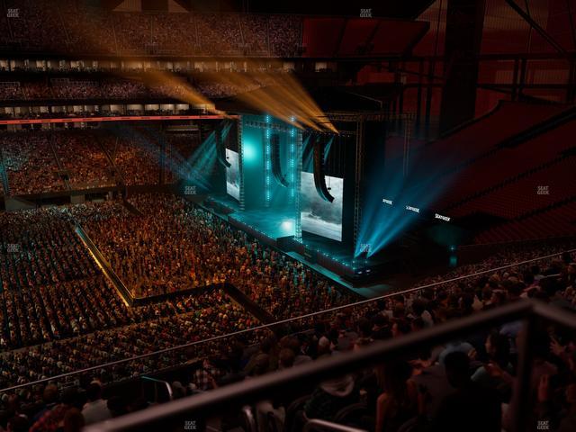 Mercedes-Benz Stadium - Section Club 211 Seat View