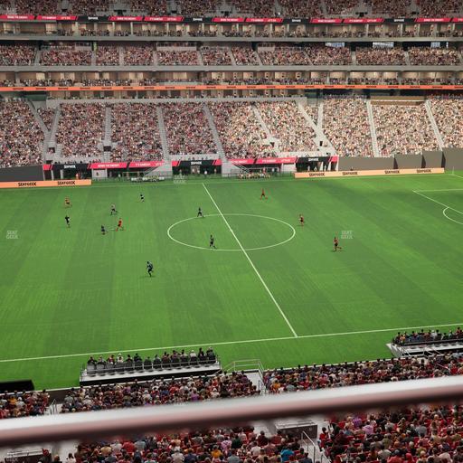 Mercedes-Benz Stadium - Section Club 212 Seat View