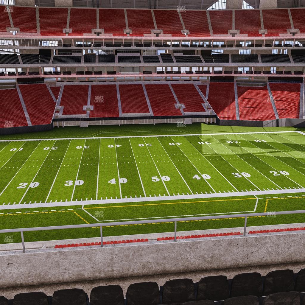 Mercedes-Benz Stadium - Section Club 212 Seat View