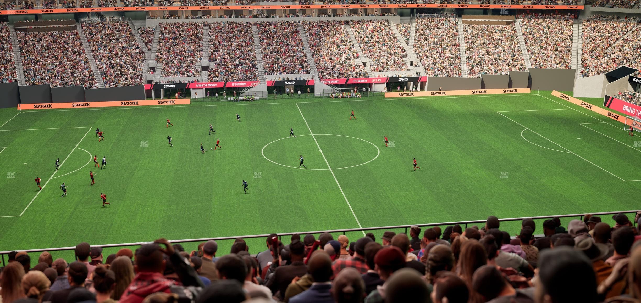 Mercedes-Benz Stadium - Section Club 212 Seat View