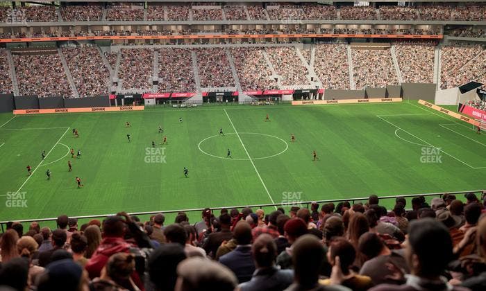 Mercedes-Benz Stadium - Section Club 212 Seat View