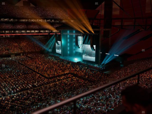 Mercedes-Benz Stadium - Section Club 212 Seat View