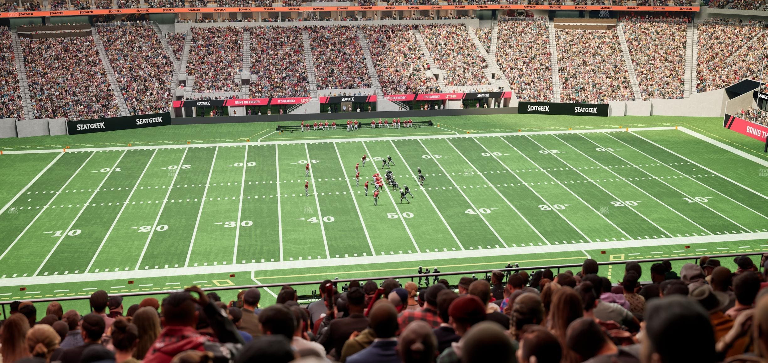 Mercedes-Benz Stadium - Section Club 212 Seat View