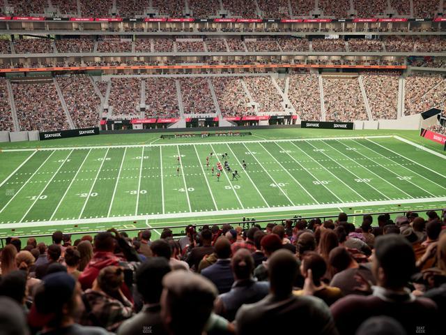 Mercedes-Benz Stadium - Section Club 212 Seat View