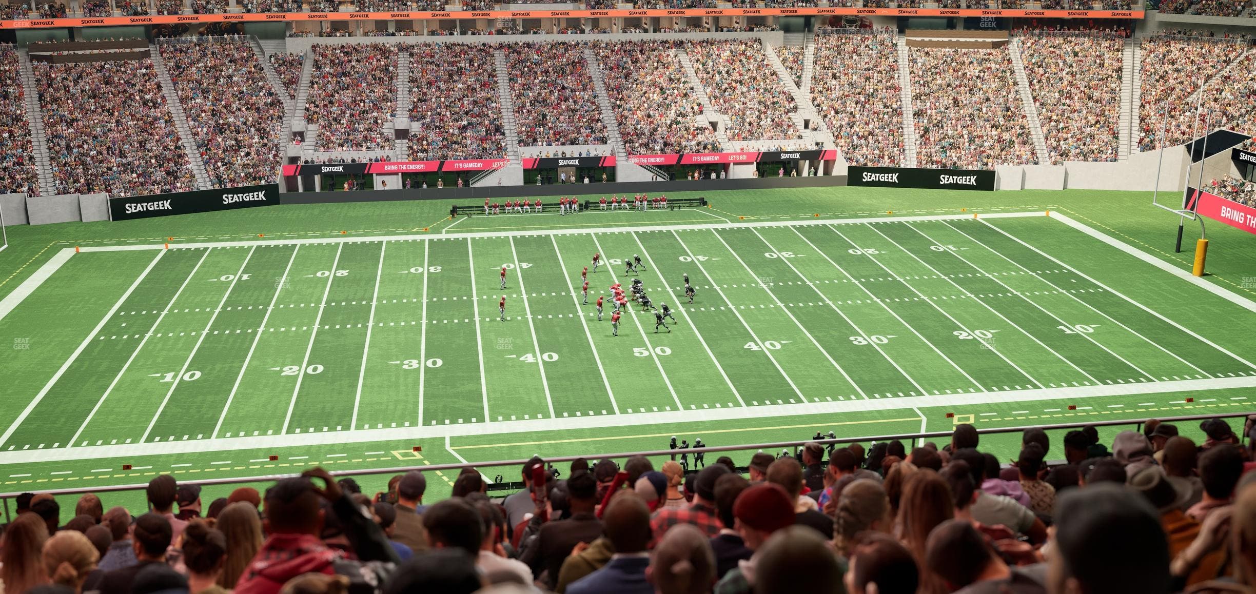 Mercedes-Benz Stadium - Section Club 212 Seat View