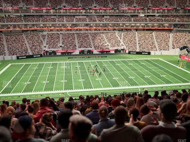 Mercedes-Benz Stadium - Section Club 212 Seat View