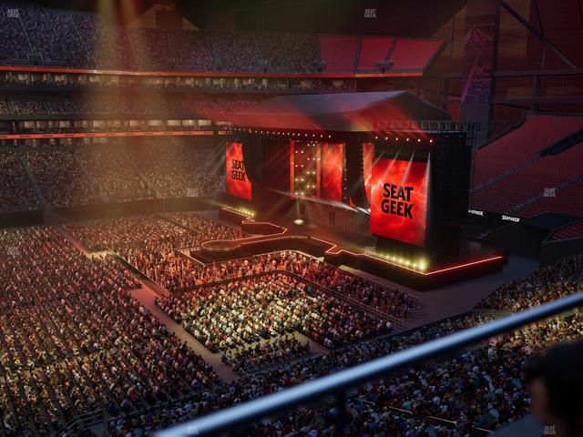 Mercedes-Benz Stadium - Section Club 212 Seat View