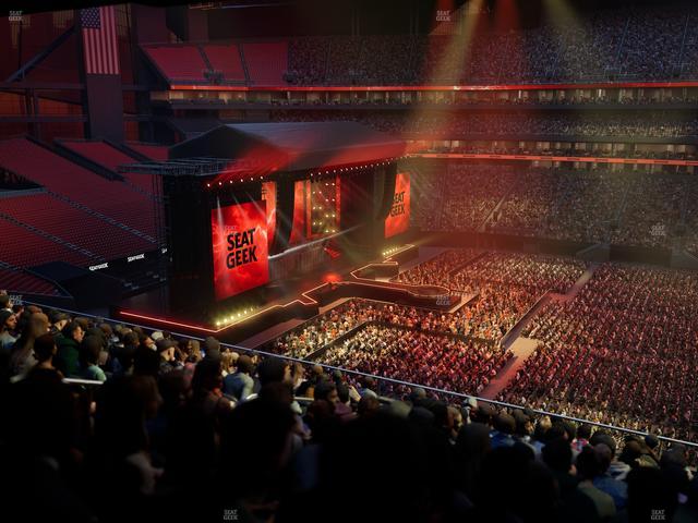 Mercedes-Benz Stadium - Section Club 236 Seat View