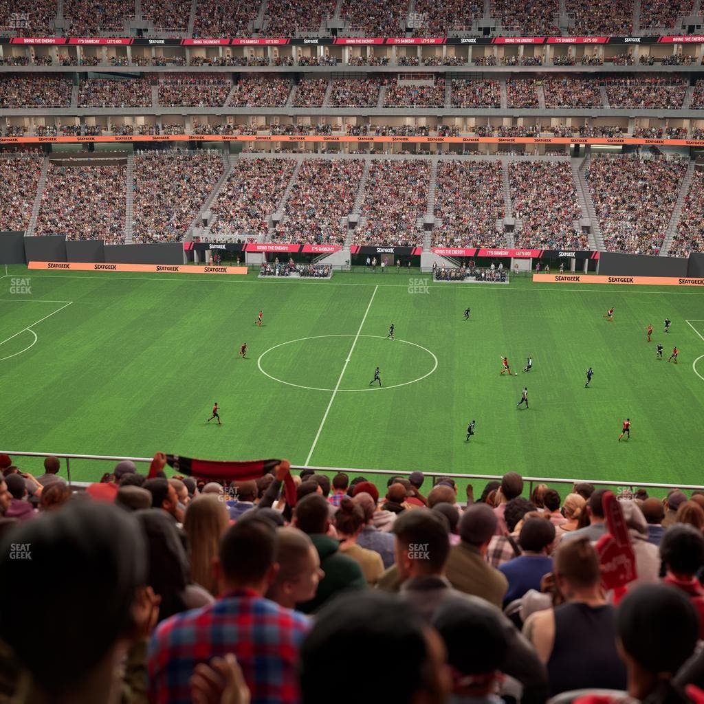 Mercedes-Benz Stadium - Section Club 236 Seat View