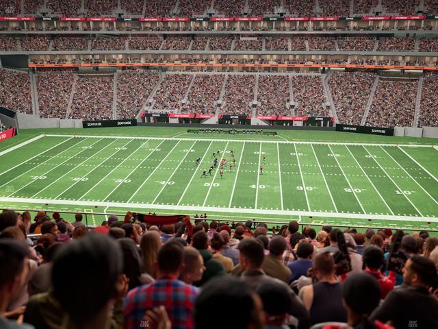 Mercedes-Benz Stadium - Section Club 236 Seat View