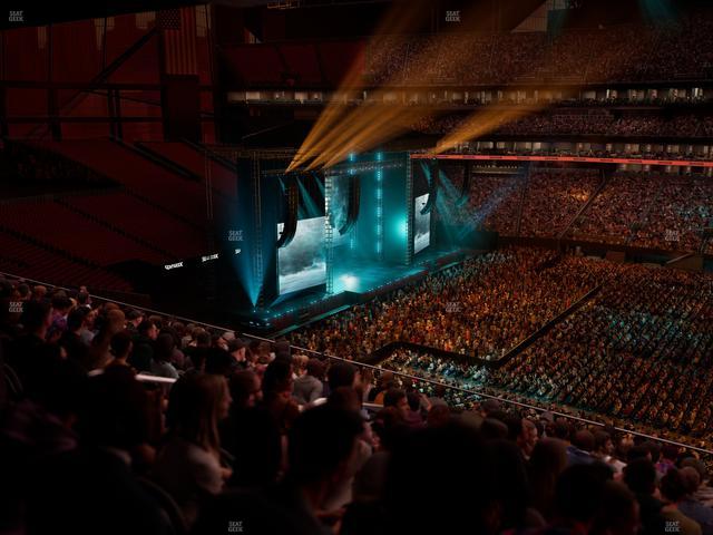 Mercedes-Benz Stadium - Section Club 236 Seat View