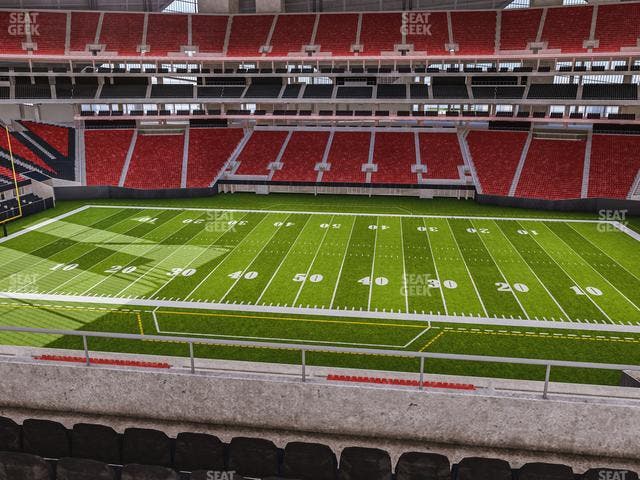 Mercedes-Benz Stadium - Section Club 236 Seat View