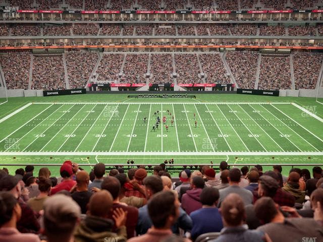 Mercedes-Benz Stadium - Section Club 237 Seat View