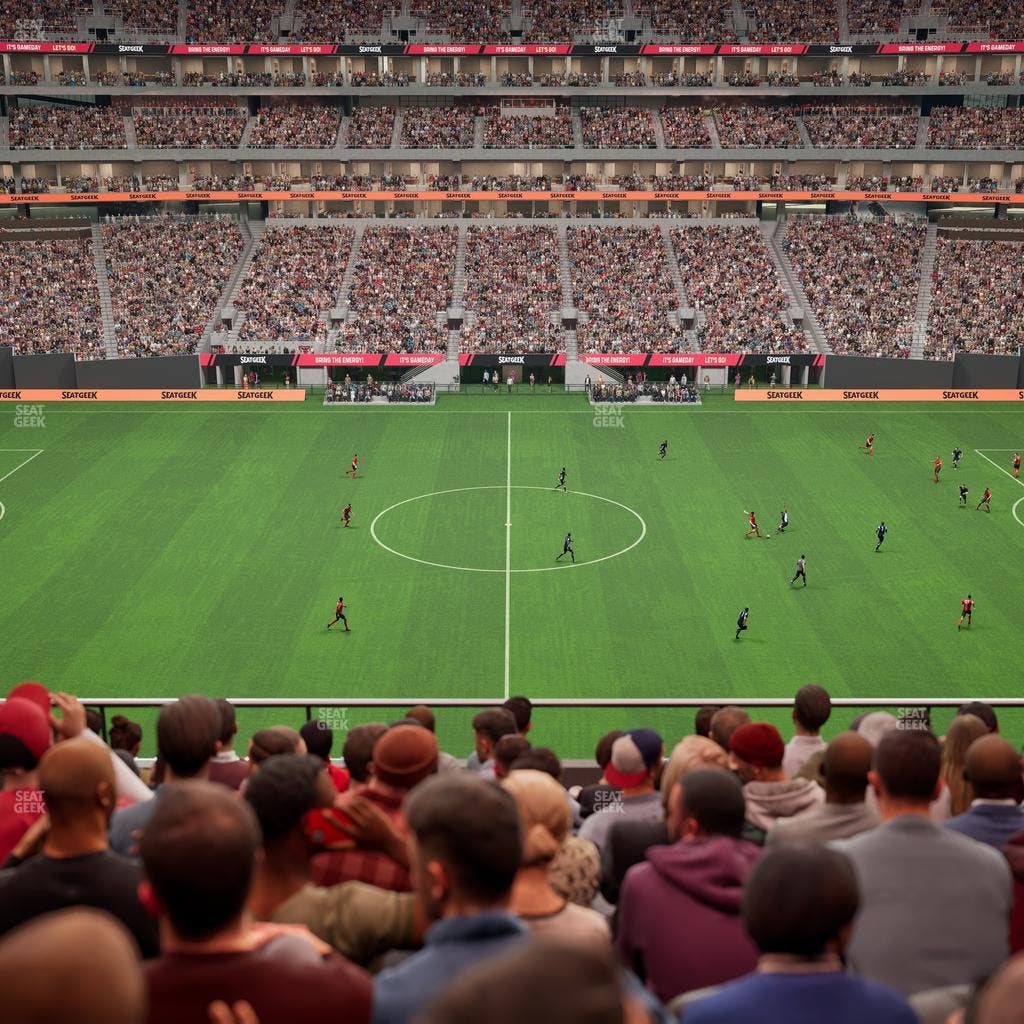 Mercedes-Benz Stadium - Section Club 237 Seat View