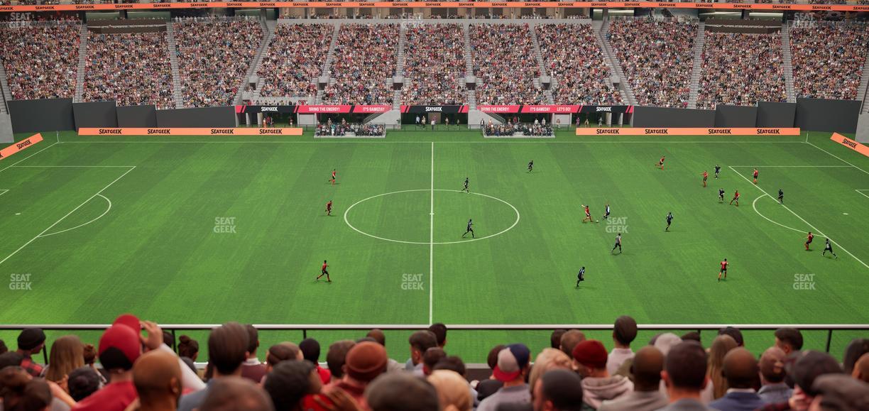 Mercedes-Benz Stadium - Section Club 237 Seat View