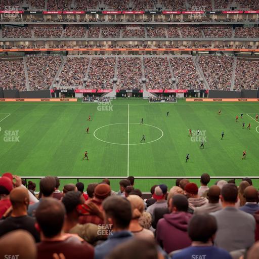 Mercedes-Benz Stadium - Section Club 237 Seat View