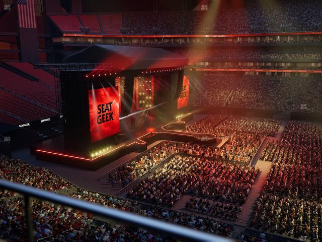 Mercedes-Benz Stadium - Section Club 237 Seat View