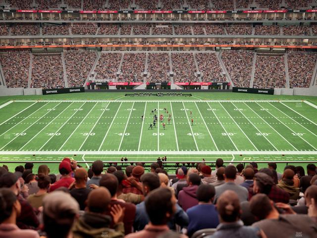 Mercedes-Benz Stadium - Section Club 237 Seat View