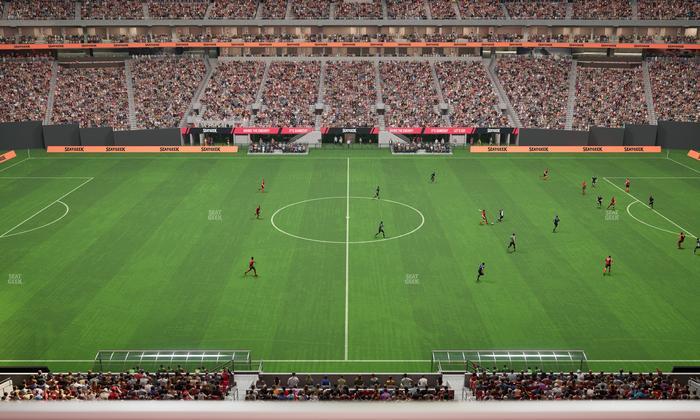 Mercedes-Benz Stadium - Section Club 237 Seat View