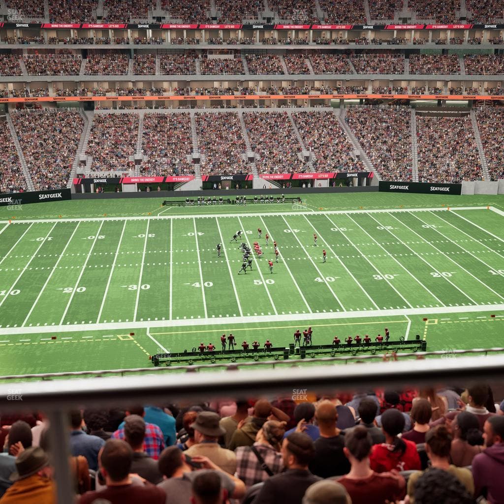 Mercedes-Benz Stadium - Section Club 238 Seat View