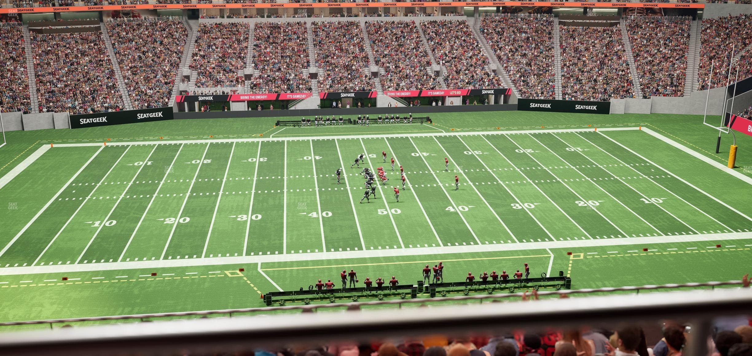 Mercedes-Benz Stadium - Section Club 238 Seat View
