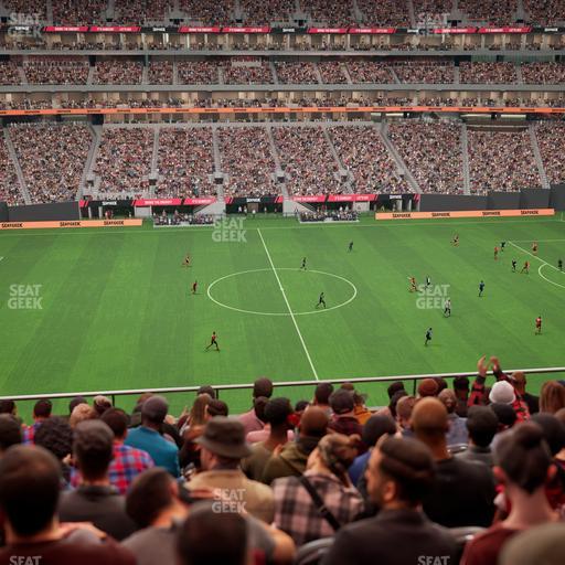 Mercedes-Benz Stadium - Section Club 238 Seat View