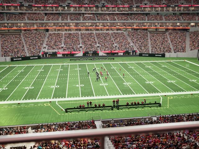 Mercedes-Benz Stadium - Section Club 238 Seat View