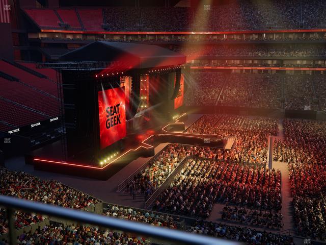 Mercedes-Benz Stadium - Section Club 238 Seat View