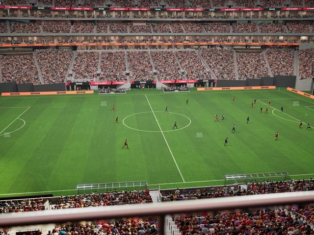 Mercedes-Benz Stadium - Section Club 238 Seat View