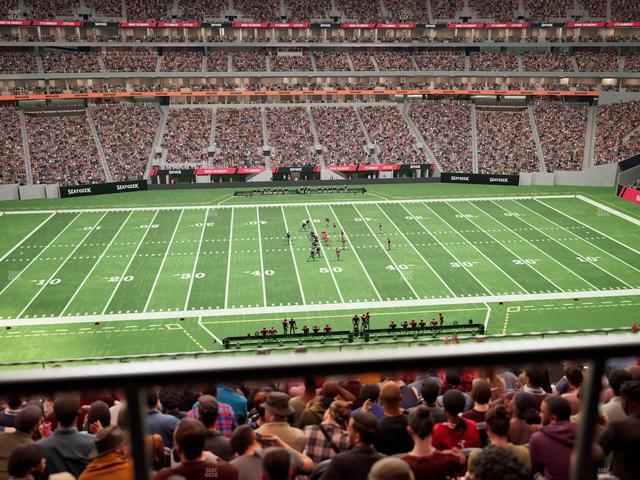 Mercedes-Benz Stadium - Section Club 238 Seat View