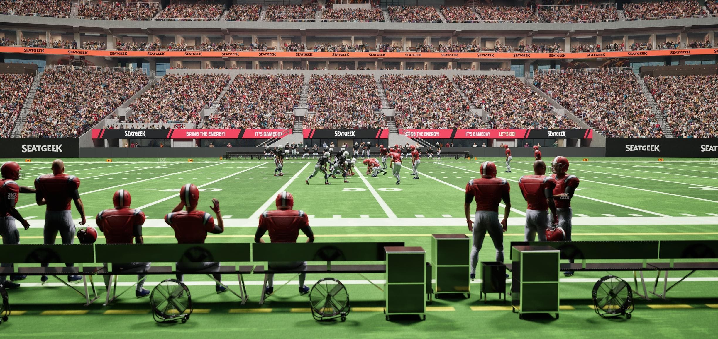 Mercedes-Benz Stadium - Section Delta Sky360 Club Lounge Seat View