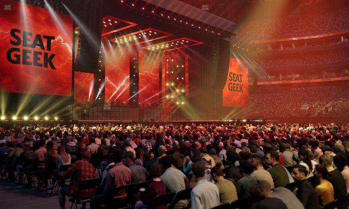 Mercedes-Benz Stadium - Section Delta Sky360 Club Lounge Seat View